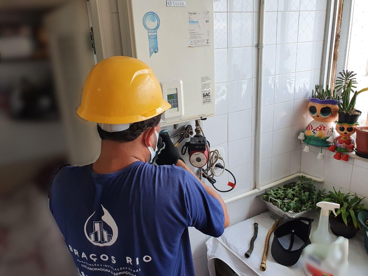 Braços Rio - Manutenção de Equipamento para Troca de Flexível
