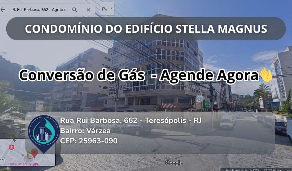 Condomínio: CONDOMÍNIO DO EDIFÍCIO STELLA MAGNUS Rua Rui Barbosa, 662 - Teresópolis - RJ Bairro: Varzea CEP: 25963-090