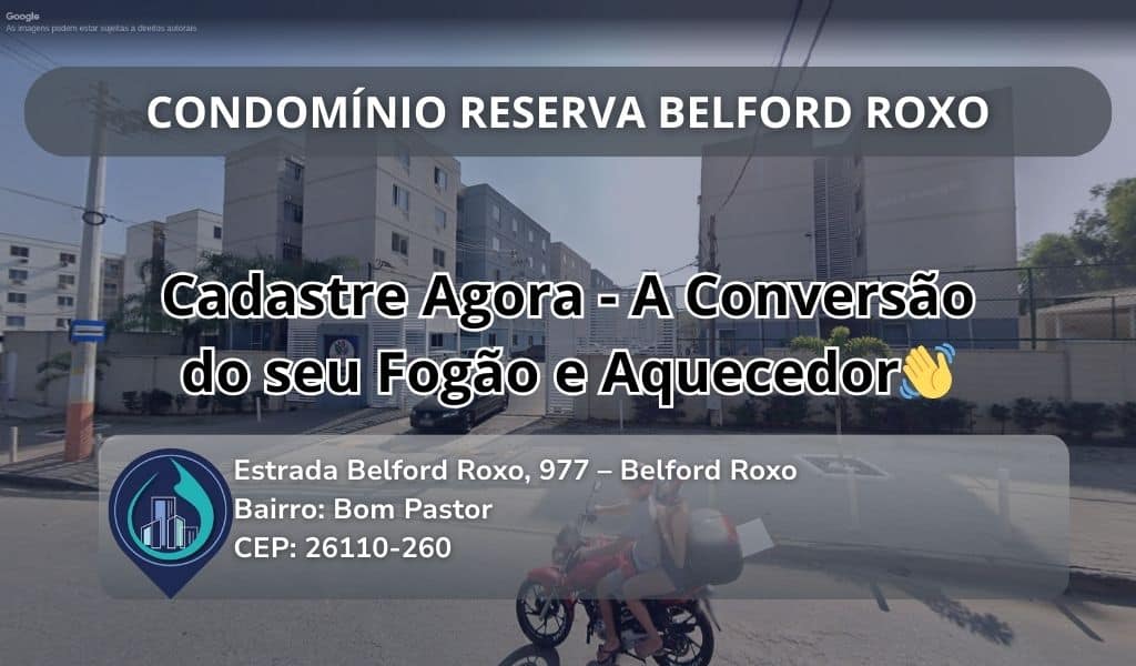 CONDOMÍNIO RESERVA BELFORD ROXO Estrada Belford Roxo, 977 – Belford Roxo Bairro: Bom Pastor CEP: 26110-260