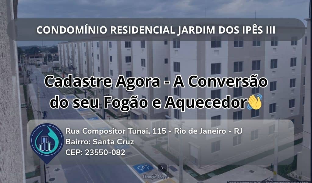 Condomínio Residencial Jardim dos Ipês III Cadastre Agora o Seu Fogão e Aquecedor👋