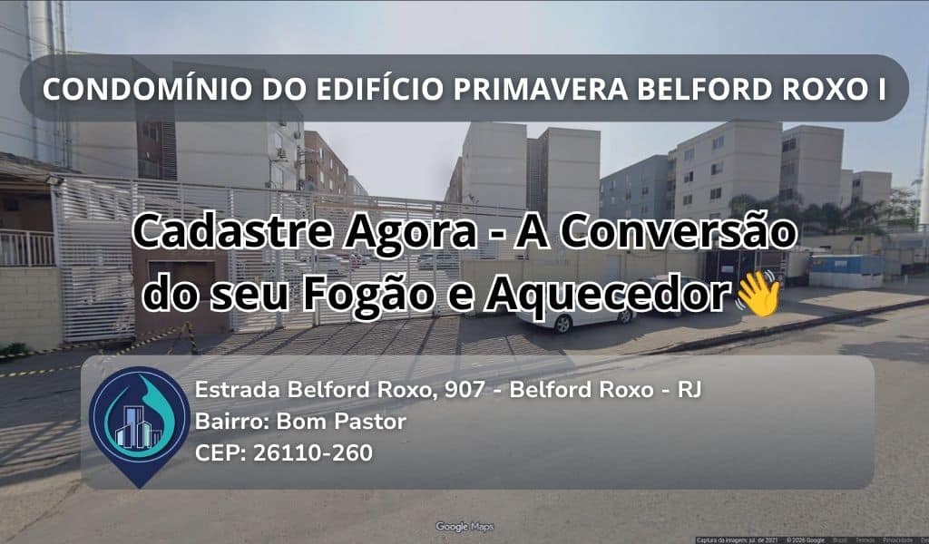CONDOMÍNIO DO EDIFÍCIO PRIMAVERA BELFORD ROXO I Estrada Belford Roxo, 907 - Belford Roxo - RJ Bairro: Bom Pastor CEP: 26110-260
