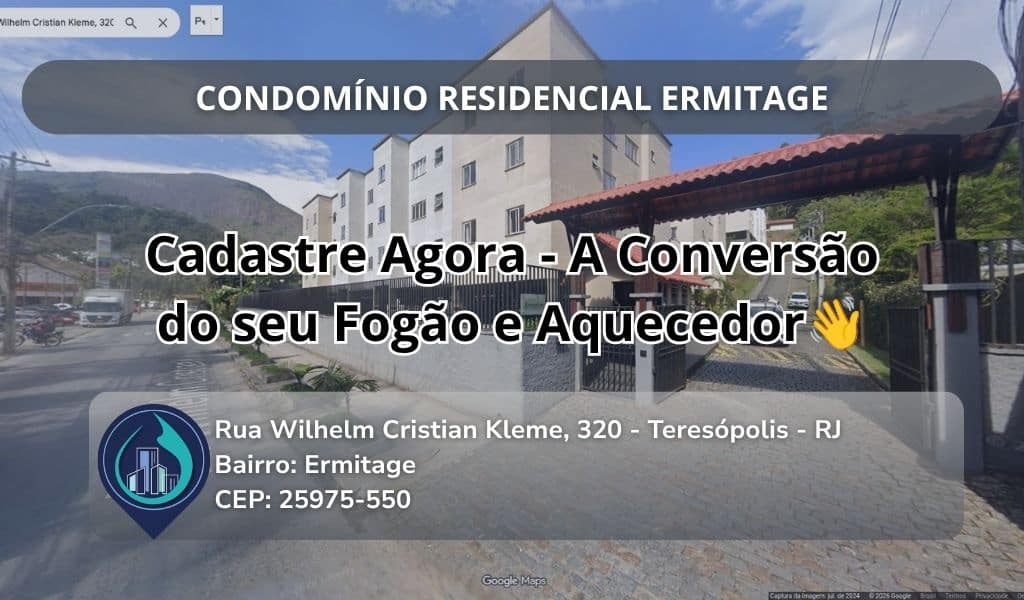 CONDOMÍNIO RESIDENCIAL ERMITAGE Rua Wilhelm Cristian Kleme, 320 - Teresópolis - RJ Bairro: Ermitage CEP: 25975-550