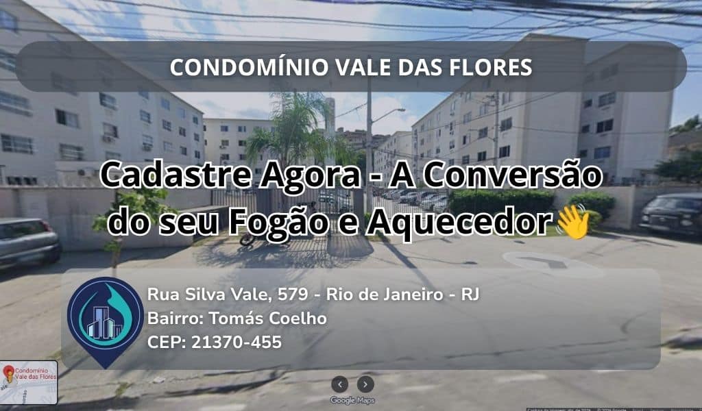 CONDOMÍNIO VALE DAS FLORES Rua Silva Vale, 579 - Rio de Janeiro - RJ Bairro: Tomás Coelho CEP: 21370-455
