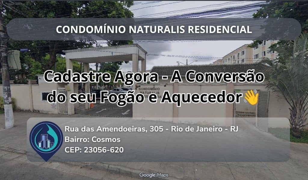 CONDOMÍNIO NATURALIS RESIDENCIAL Rua das Amendoeiras, 305 - Rio de Janeiro - RJ Bairro: Cosmos CEP: 23056-620
